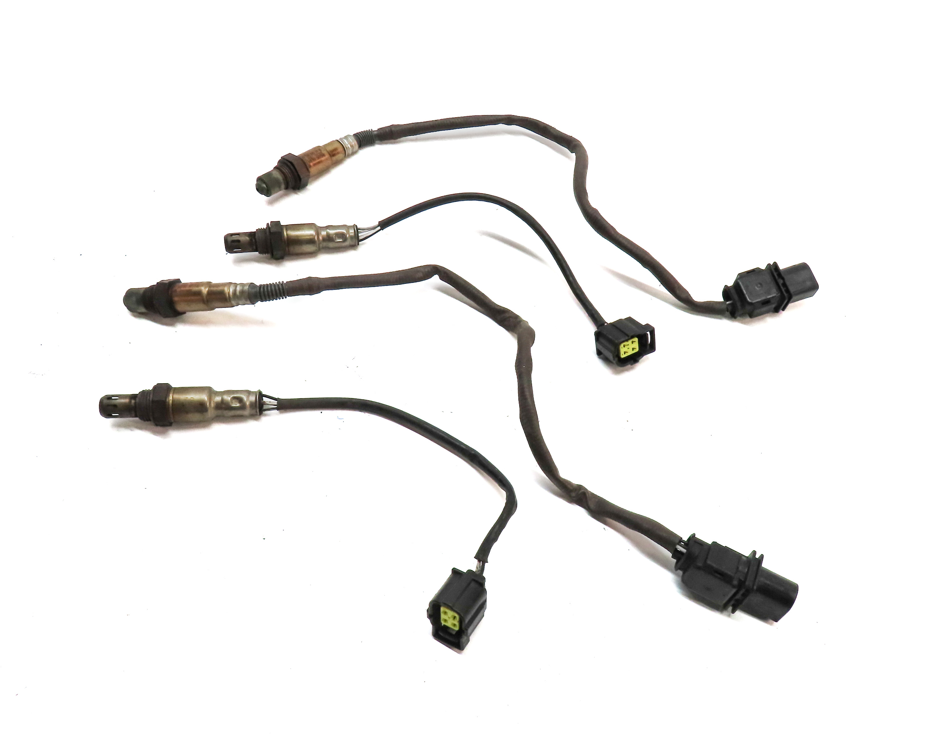 2013 MERCEDES C300 (W204) 3.5L (276.957) ENGINE OXYGEN LAMBDA PROBE SENSOR SET/4 — exact item pictured